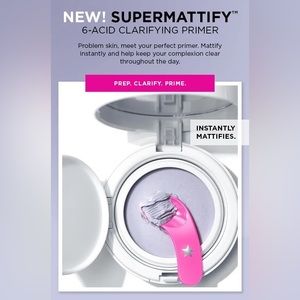 GLAMGLOW SUPERMATTIFY Clarifying Oil-Control Face Primer 0.5oz